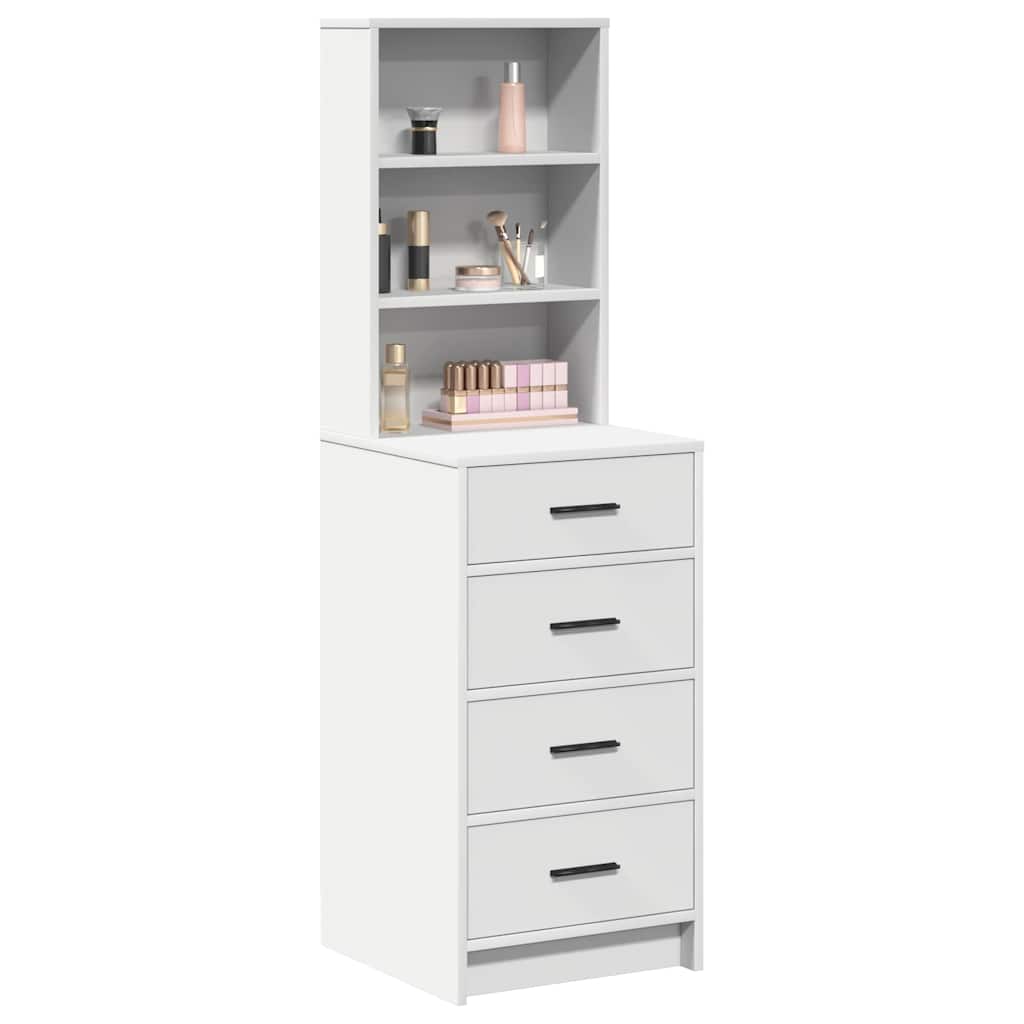 Haut Armoire Blanc 40 x 41 x 135 cm Bois d'ingénierie - XIOS