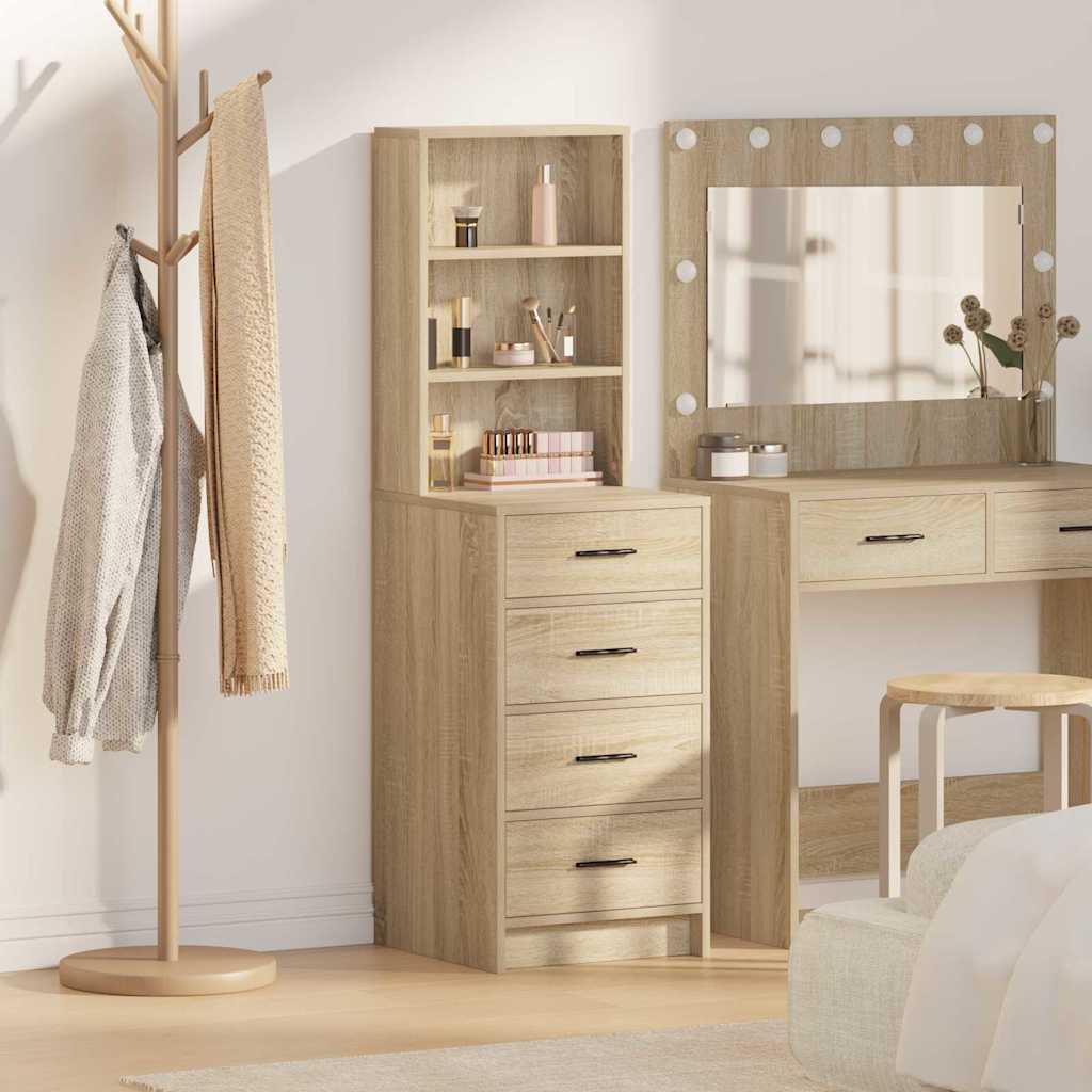 Haut Armoire Chêne sonoma 40 x 41 x 135 cm Bois d'ingénierie - XIOS