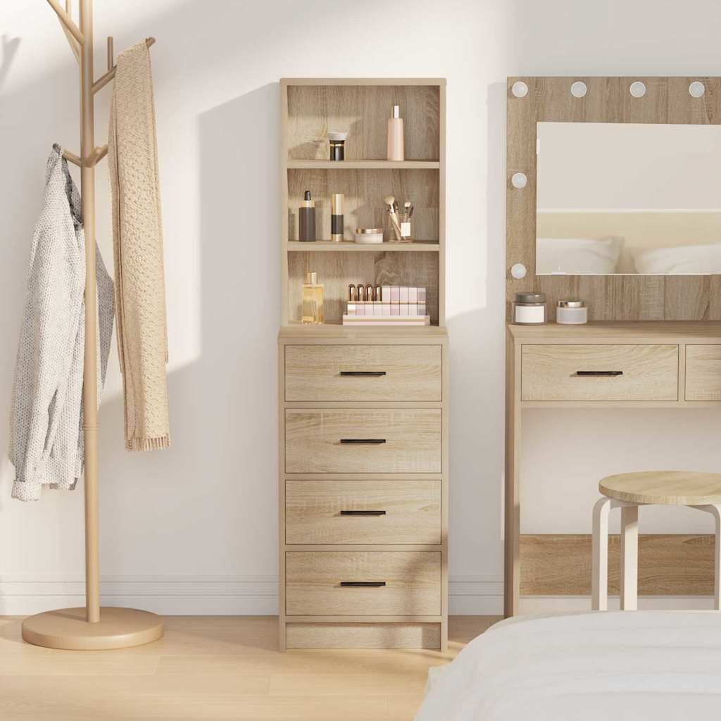 Haut Armoire Chêne sonoma 40 x 41 x 135 cm Bois d'ingénierie - XIOS