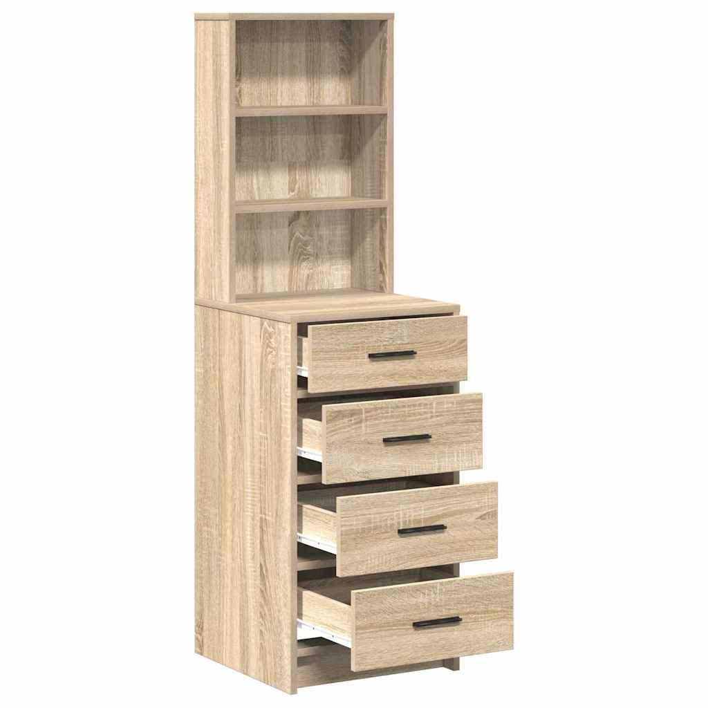 Haut Armoire Chêne sonoma 40 x 41 x 135 cm Bois d'ingénierie - XIOS
