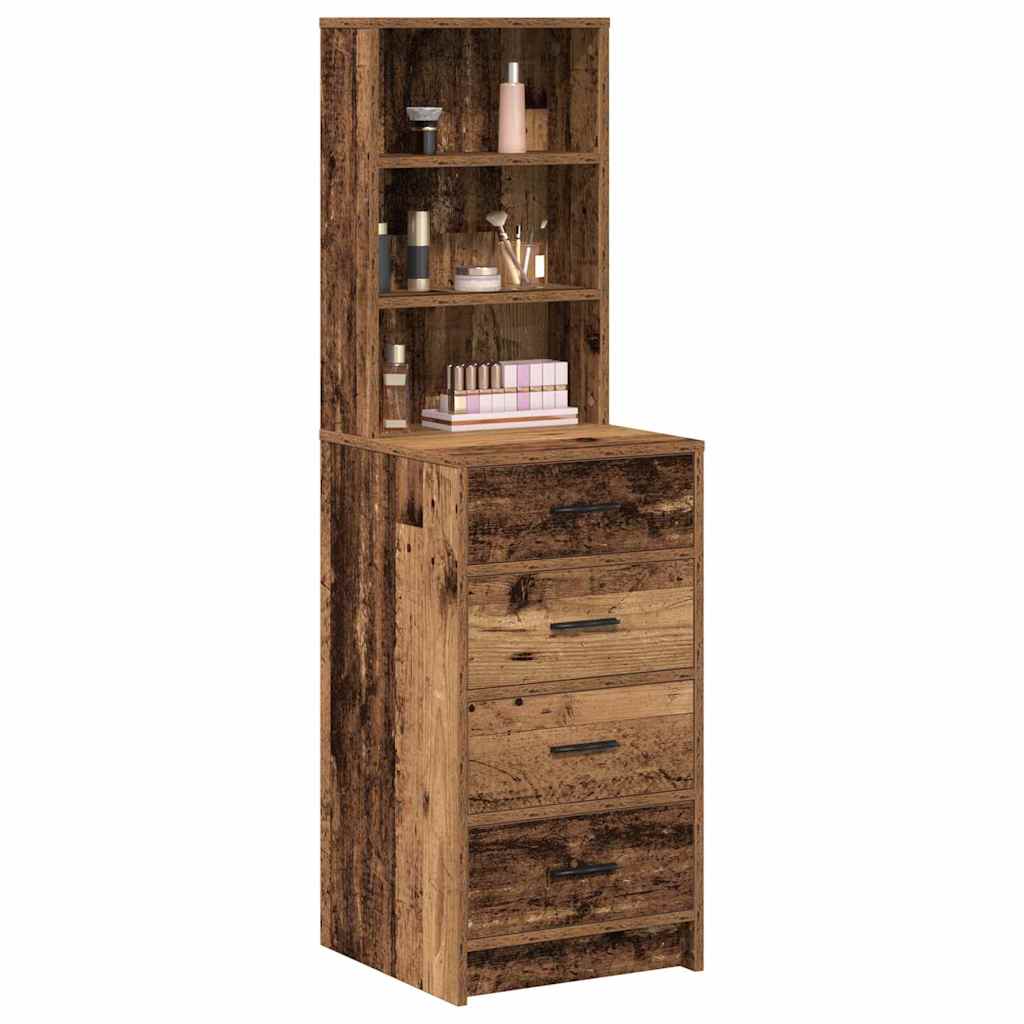 Haut Armoire Bois ancien 40 x 41 x 135 cm Bois d'ingénierie - XIOS