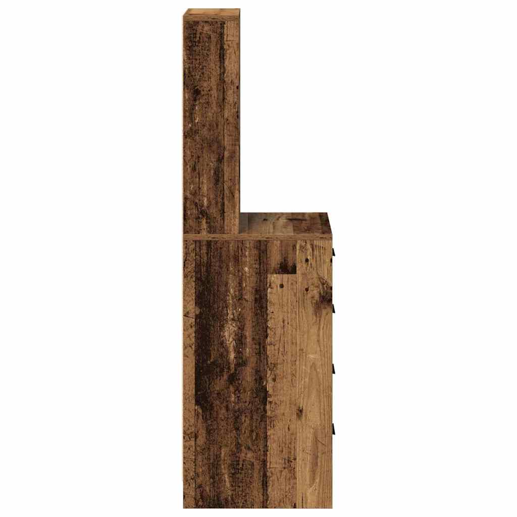 Haut Armoire Bois ancien 40 x 41 x 135 cm Bois d'ingénierie - XIOS