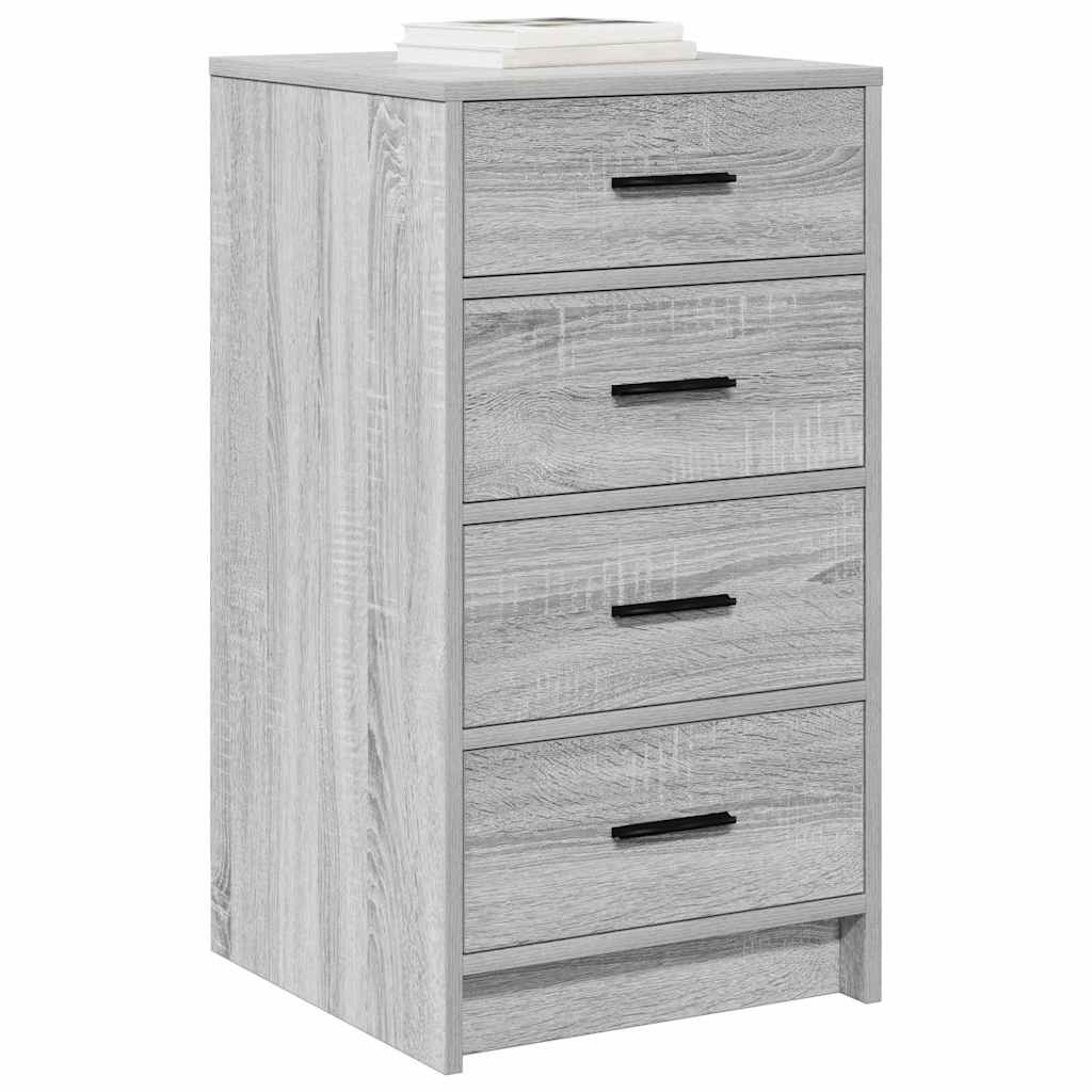 Buffet Sonoma gris 40 x 41 x 75 cm Bois d'ingénierie - XIOS