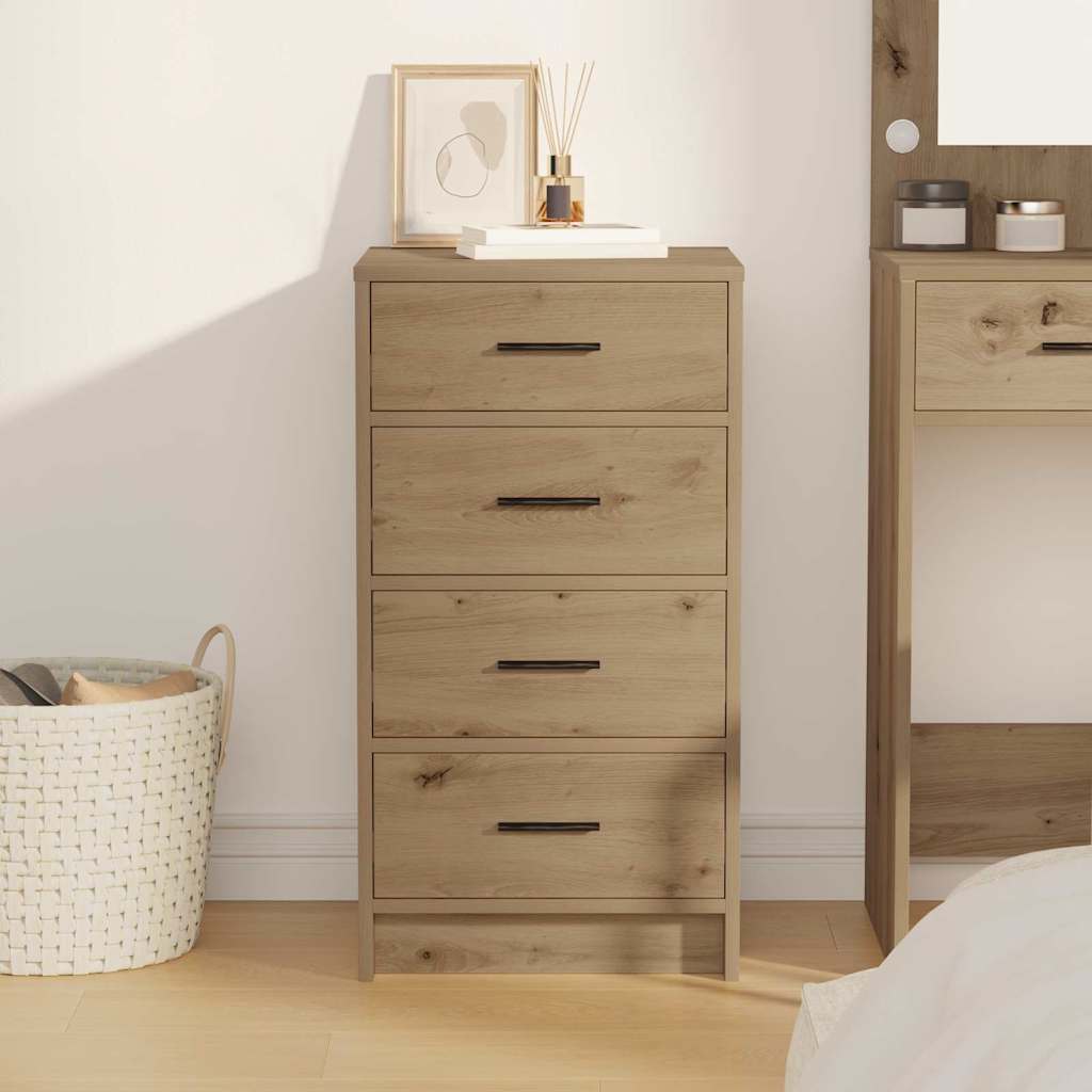 Buffet chêne artisanal 40 x 41 x 75 cm Bois d'ingénierie - XIOS