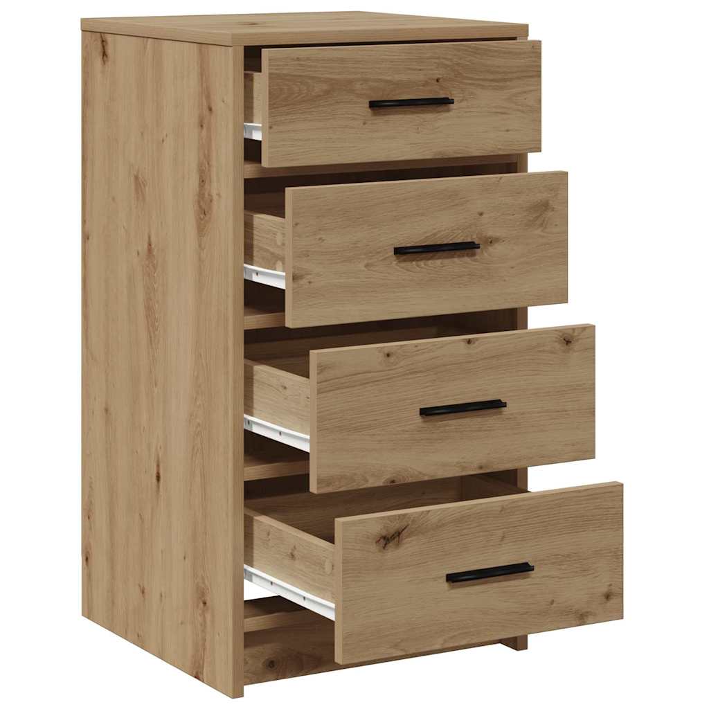 Buffet chêne artisanal 40 x 41 x 75 cm Bois d'ingénierie - XIOS