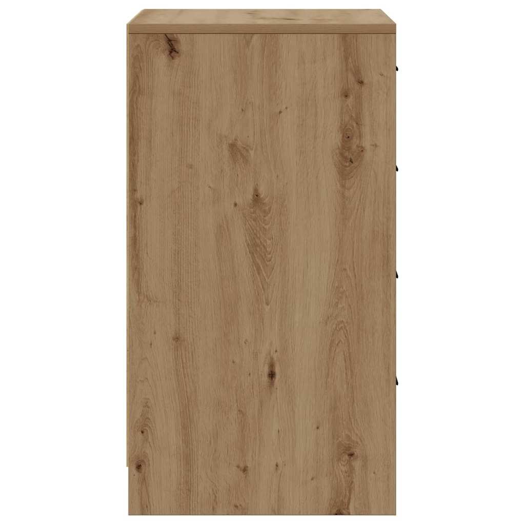 Buffet chêne artisanal 40 x 41 x 75 cm Bois d'ingénierie - XIOS