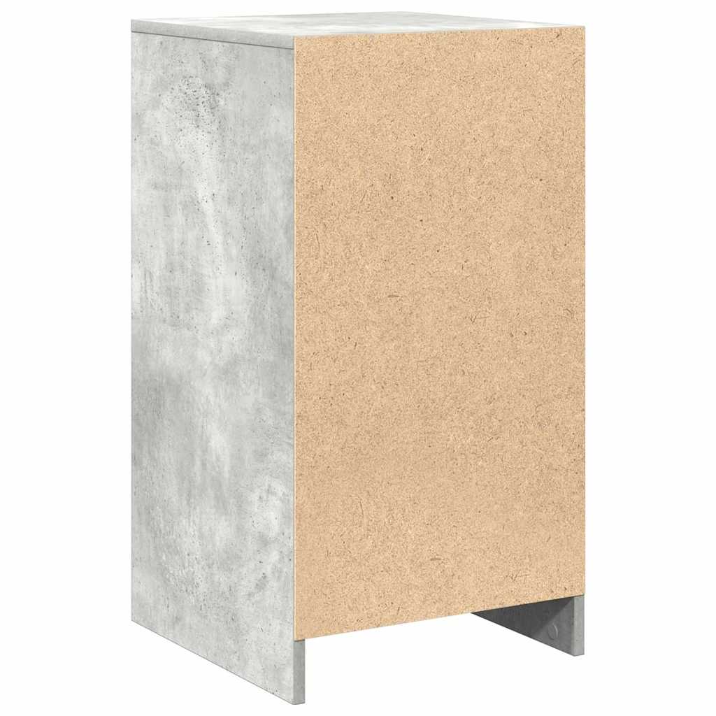 Buffet Gris béton 40 x 40.5 x 75 cm Bois d'ingénierie - XIOS
