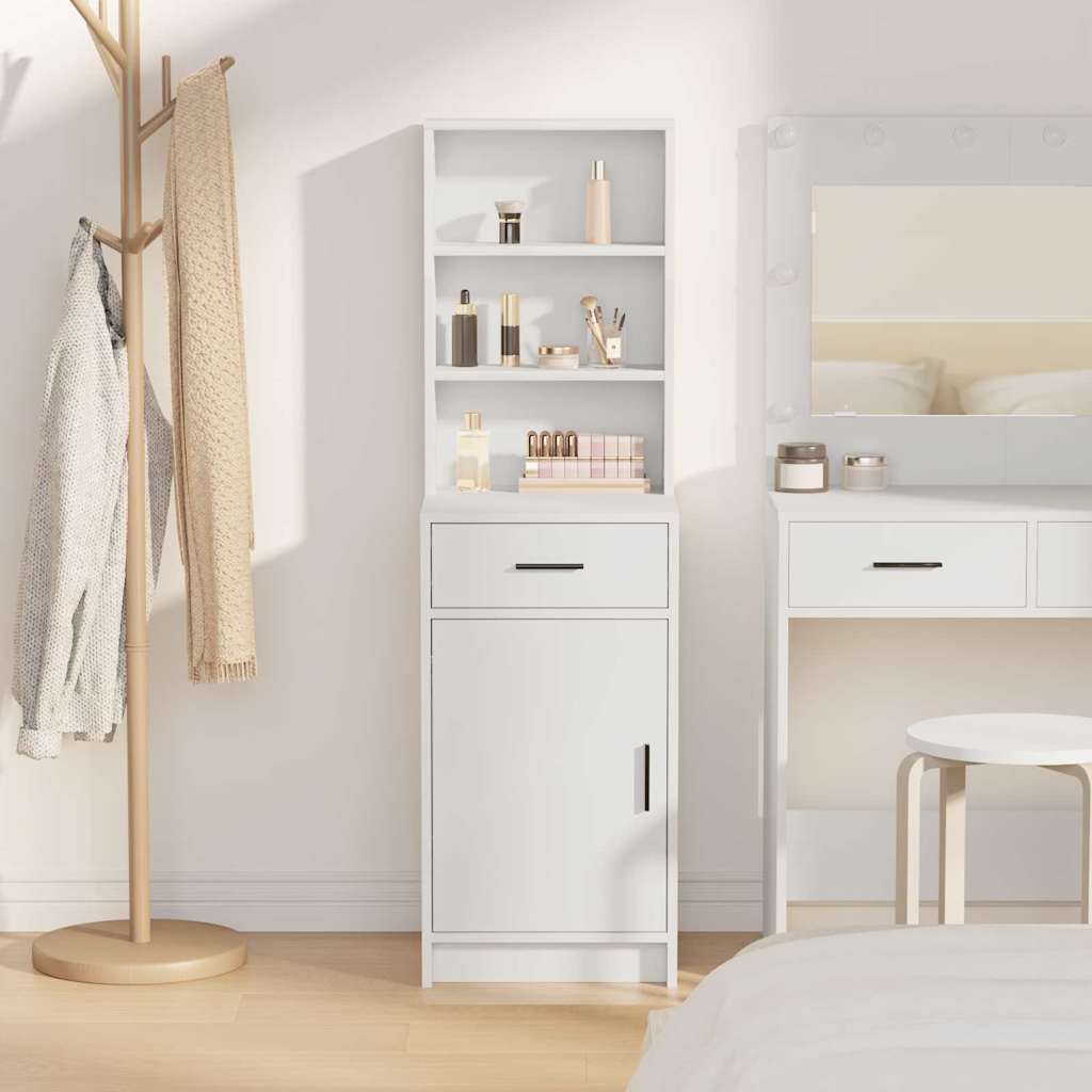 Haut Armoire Blanc 40 x 40,5 x 135 cm Bois d'ingénierie - XIOS