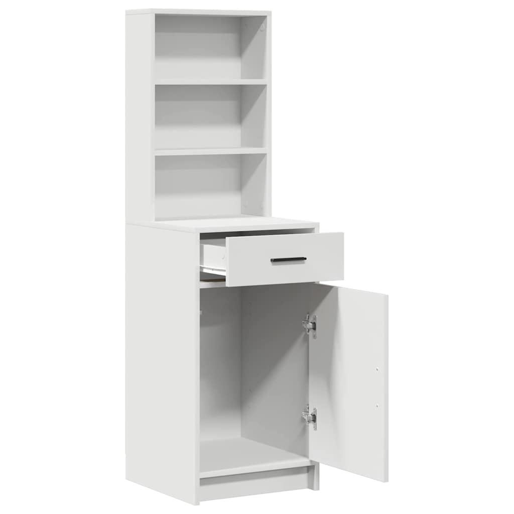 Haut Armoire Blanc 40 x 40,5 x 135 cm Bois d'ingénierie - XIOS