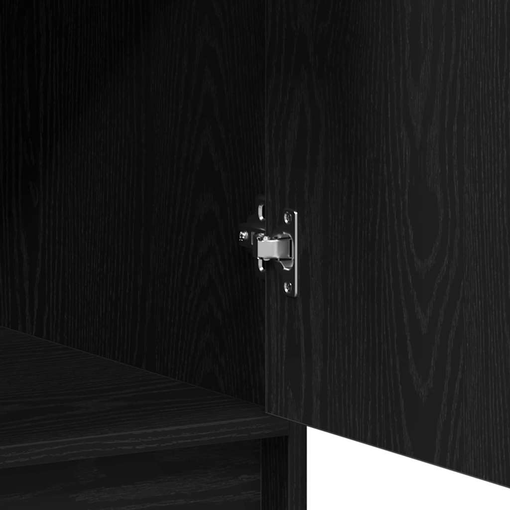 Haut Armoire Chêne noir 40 x 40,5 x 135 cm Bois d'ingénierie - XIOS