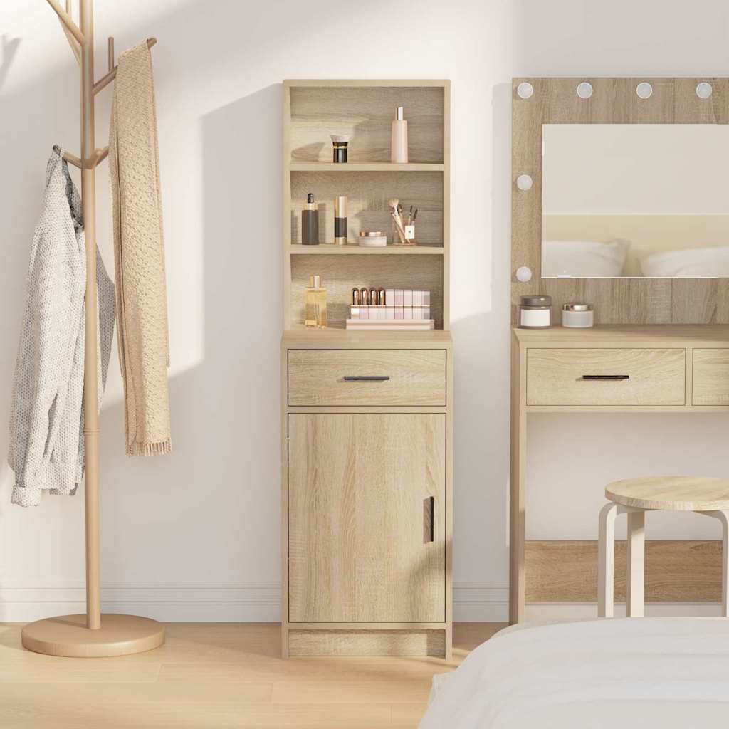 Haut Armoire Chêne Sonoma 40 x 40,5 x 135 cm Bois d'ingénierie - XIOS