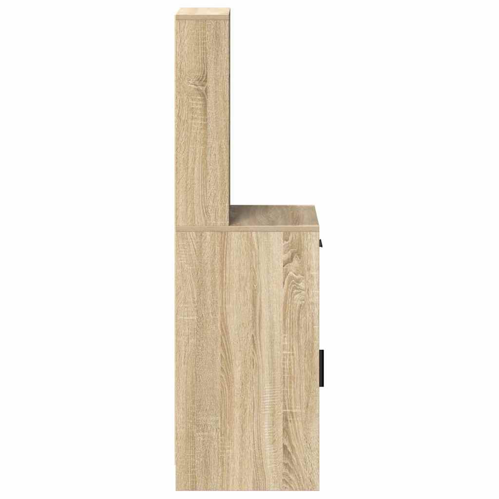 Haut Armoire Chêne Sonoma 40 x 40,5 x 135 cm Bois d'ingénierie - XIOS