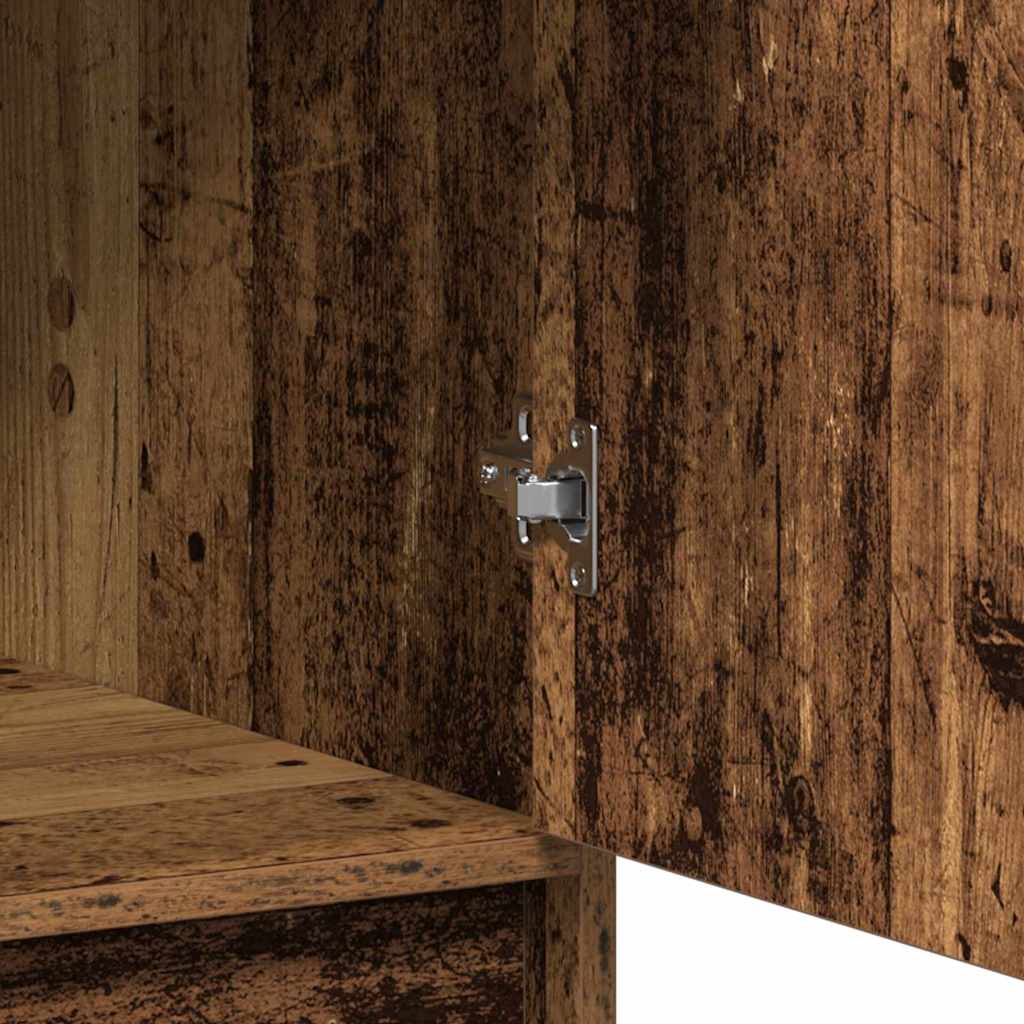 Haut Armoire Bois ancien 40 x 40,5 x 135 cm Bois d'ingénierie - XIOS