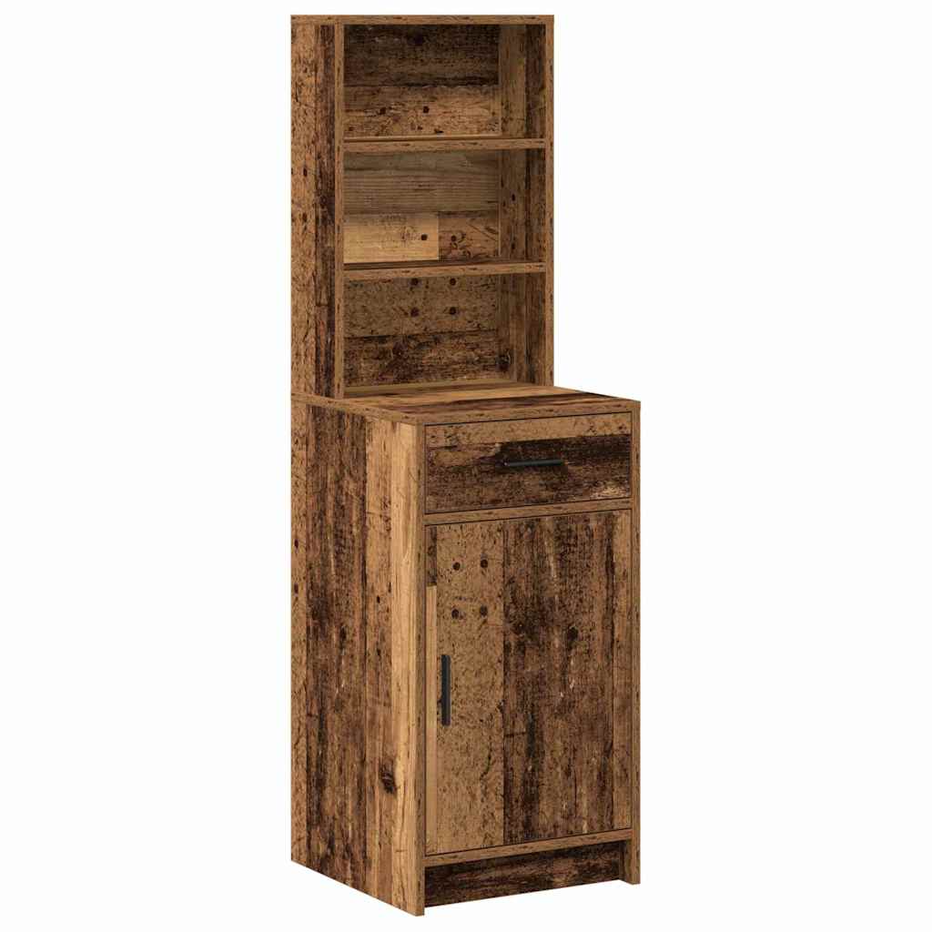 Haut Armoire Bois ancien 40 x 40,5 x 135 cm Bois d'ingénierie - XIOS