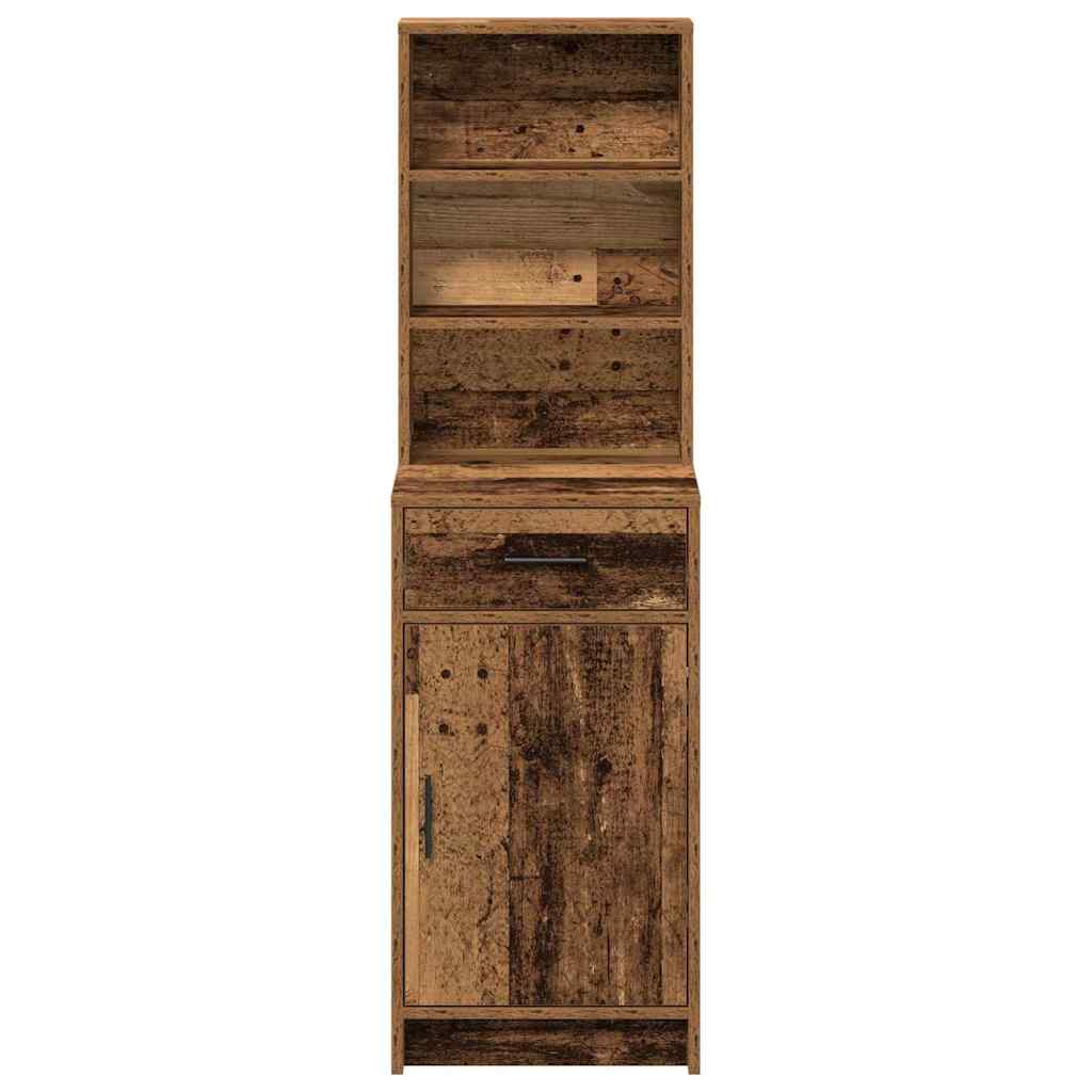 Haut Armoire Bois ancien 40 x 40,5 x 135 cm Bois d'ingénierie - XIOS