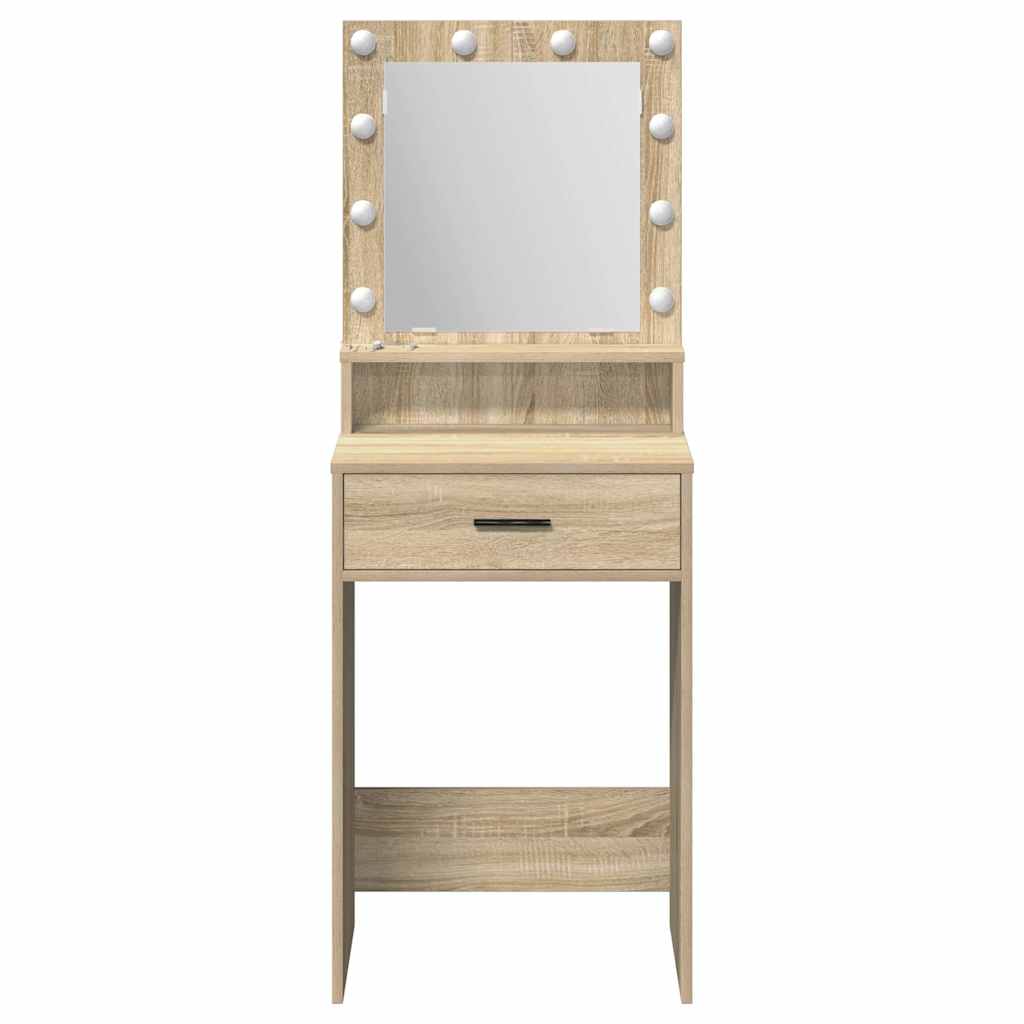Coiffeuse Chêne sonoma 50 x 41 x 135 cm Bois d'ingénierie - XIOS
