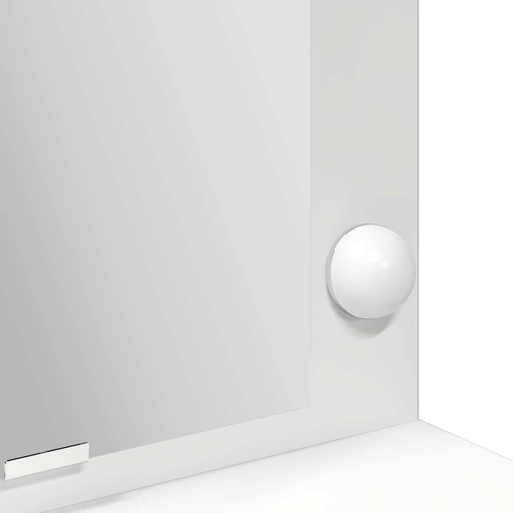 Table de Toilette Blanc 100 x 41 x 135 cm Bois d'ingénierie - XIOS