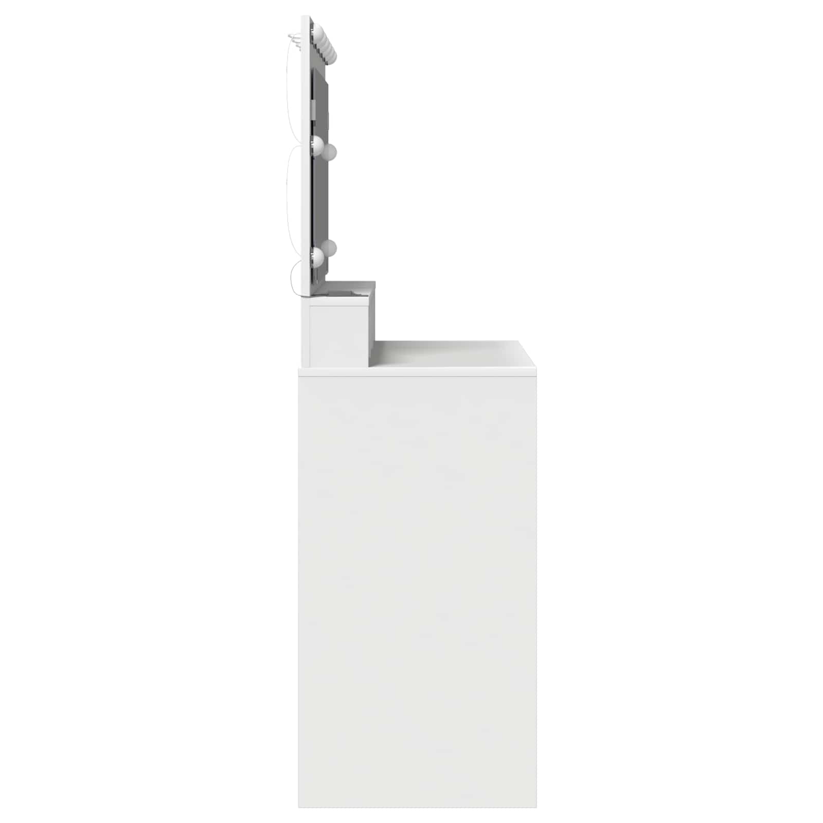 Table de Toilette Blanc 100 x 41 x 135 cm Bois d'ingénierie - XIOS