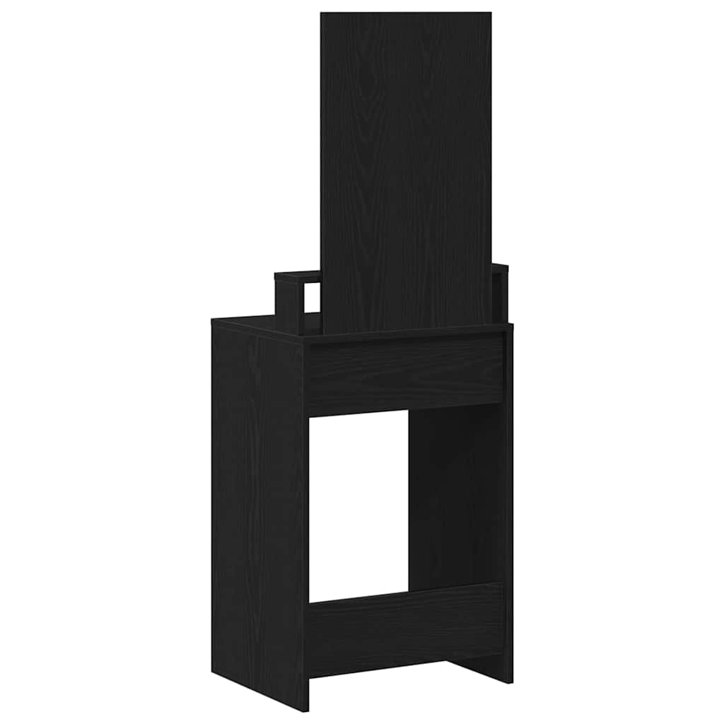 Coiffeuse Chêne noir 50 x 41 x 140 cm Bois d'ingénierie - XIOS