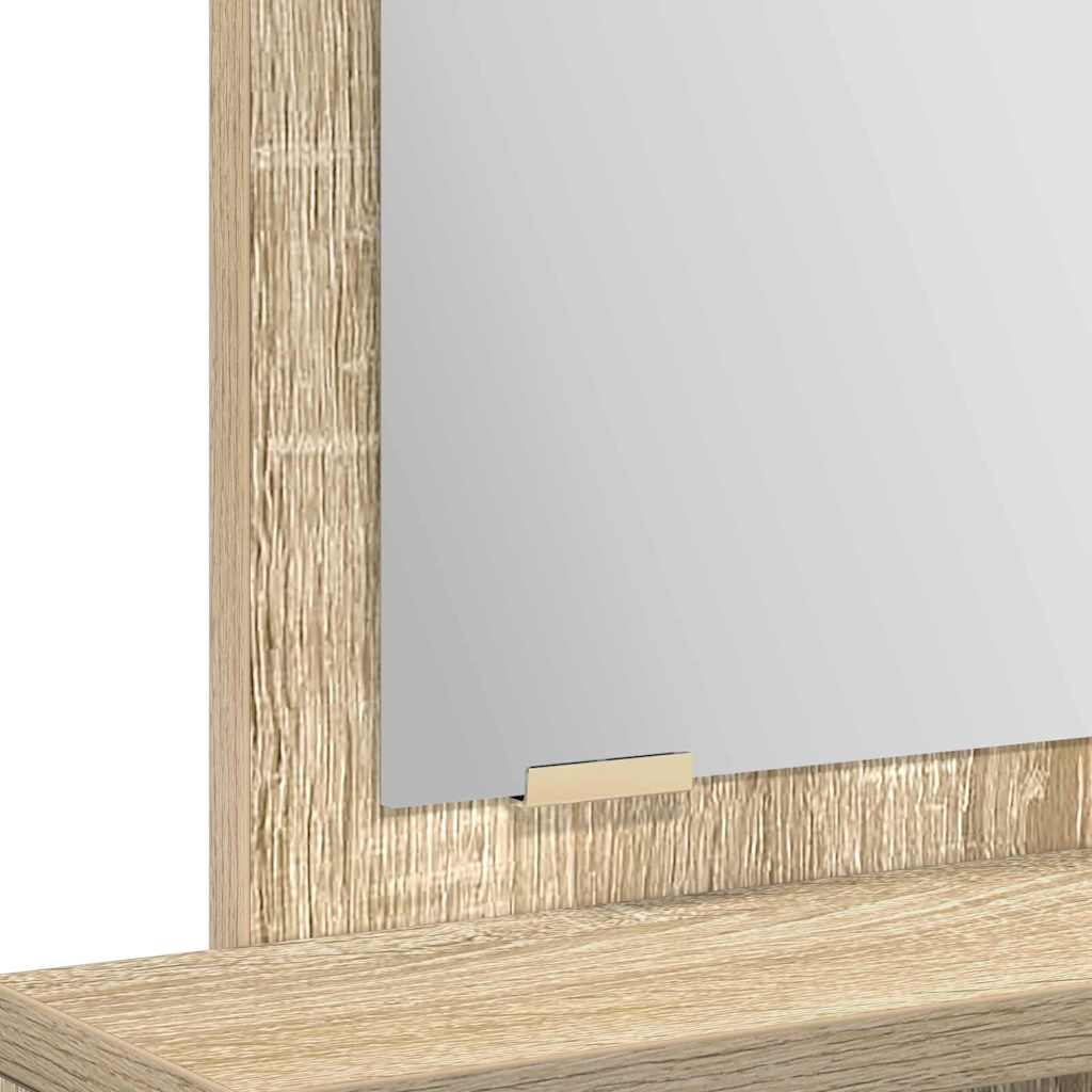 Coiffeuse Chêne Sonoma 50 x 41 x 140 cm Bois d'ingénierie - XIOS