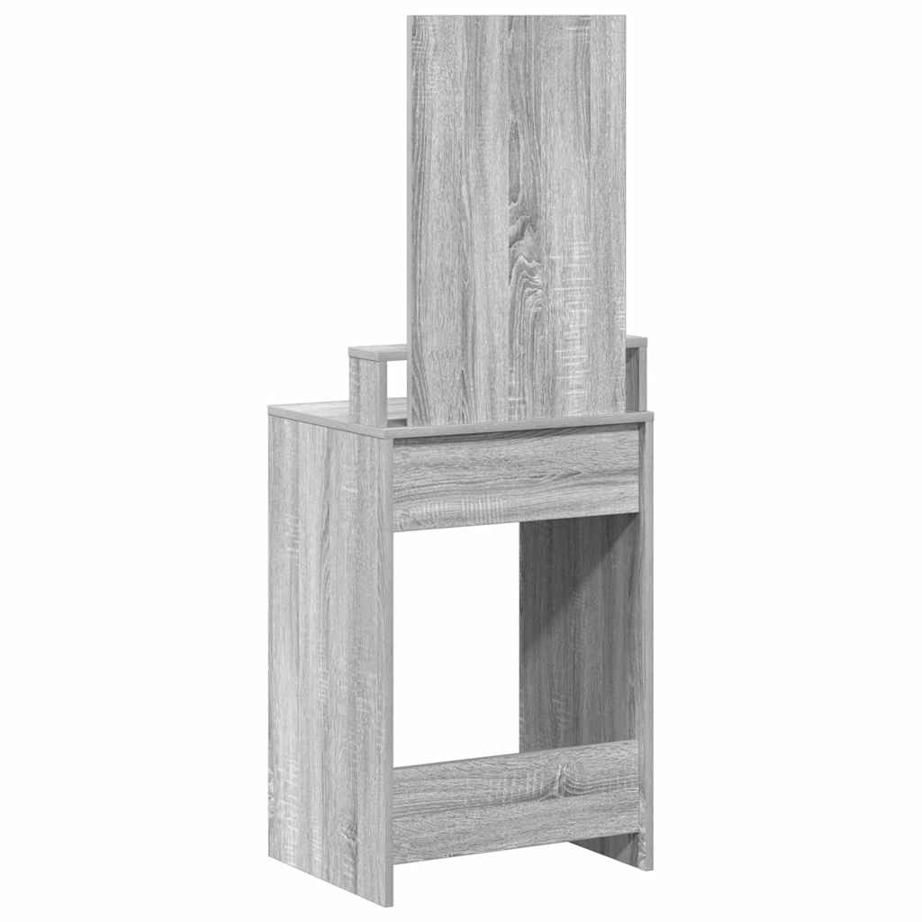 Coiffeuse Sonoma gris 50 x 41 x 140 cm Bois d'ingénierie - XIOS