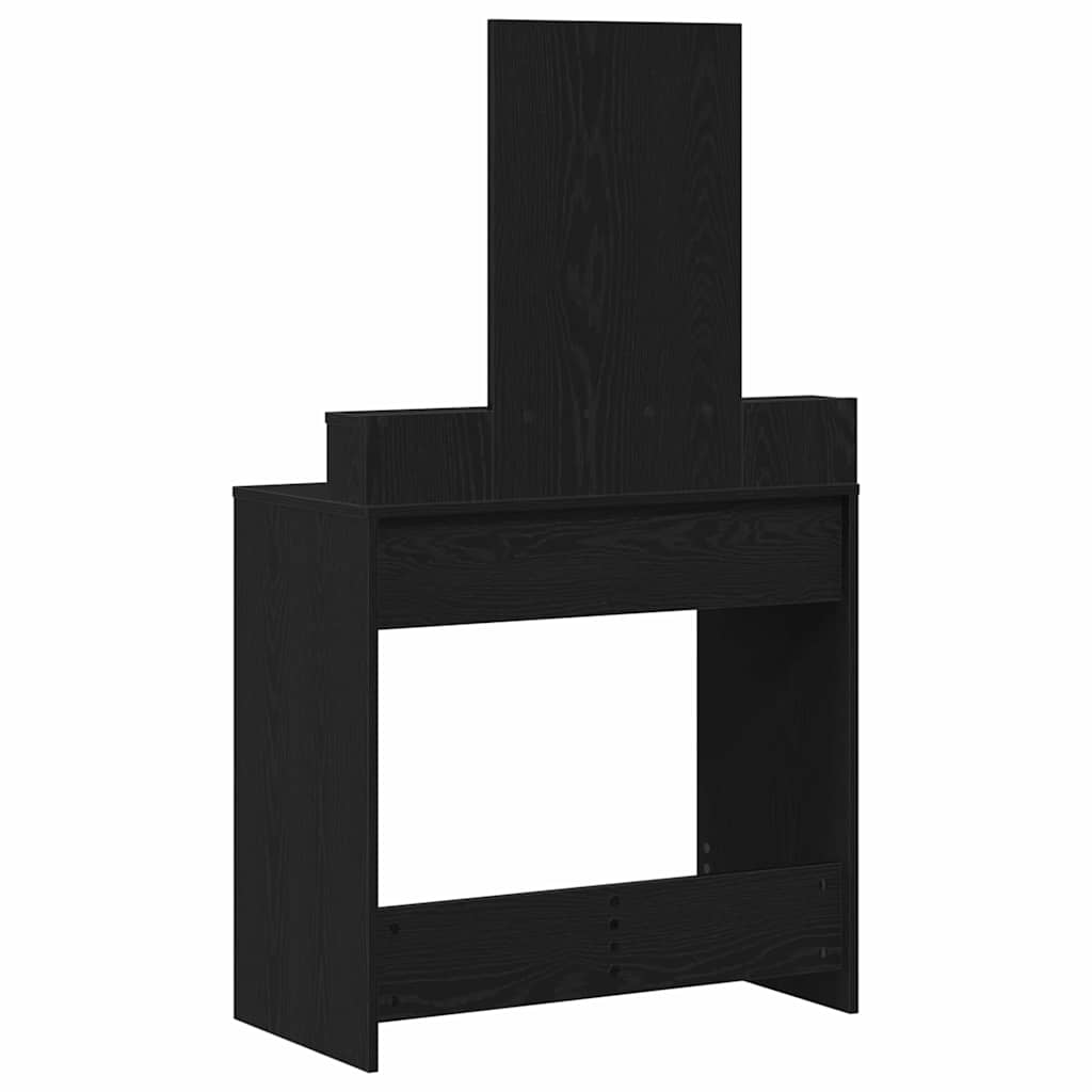 Coiffeuse Chêne noir 79 x 41 x 140 cm Bois d'ingénierie - XIOS