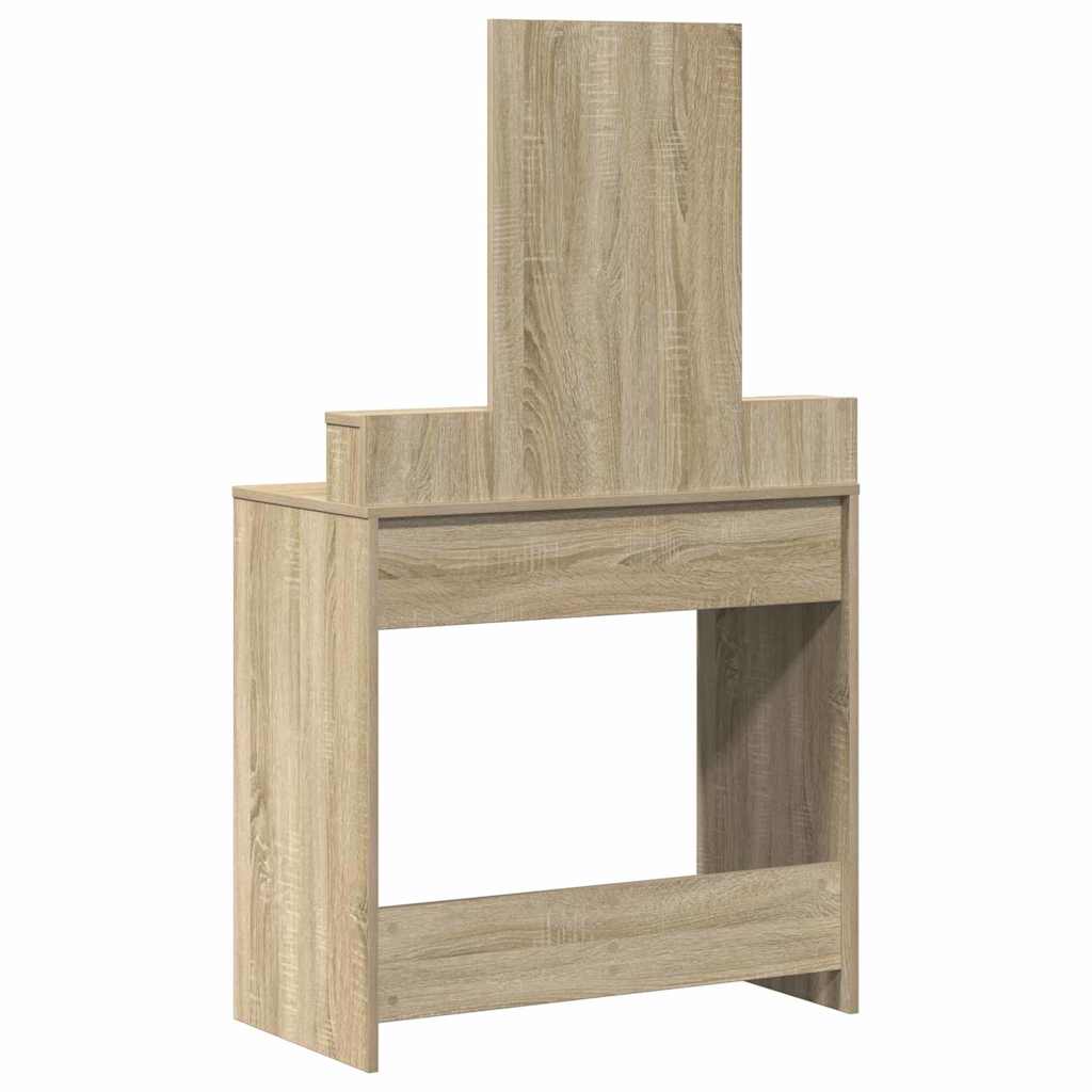 Coiffeuse Chêne Sonoma 79 x 41 x 140 cm Bois d'ingénierie - XIOS