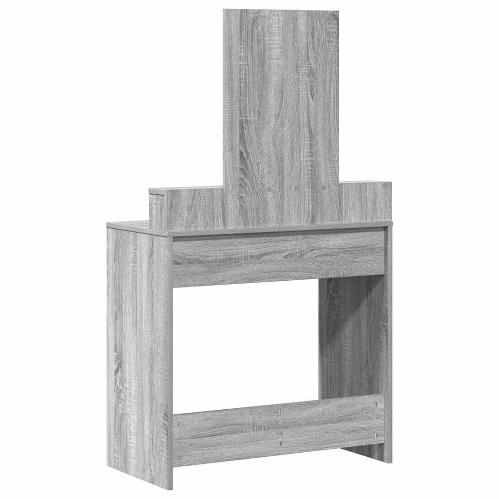 Coiffeuse Gris Sonoma 79 x 41 x 140 cm Bois d'ingénierie - XIOS