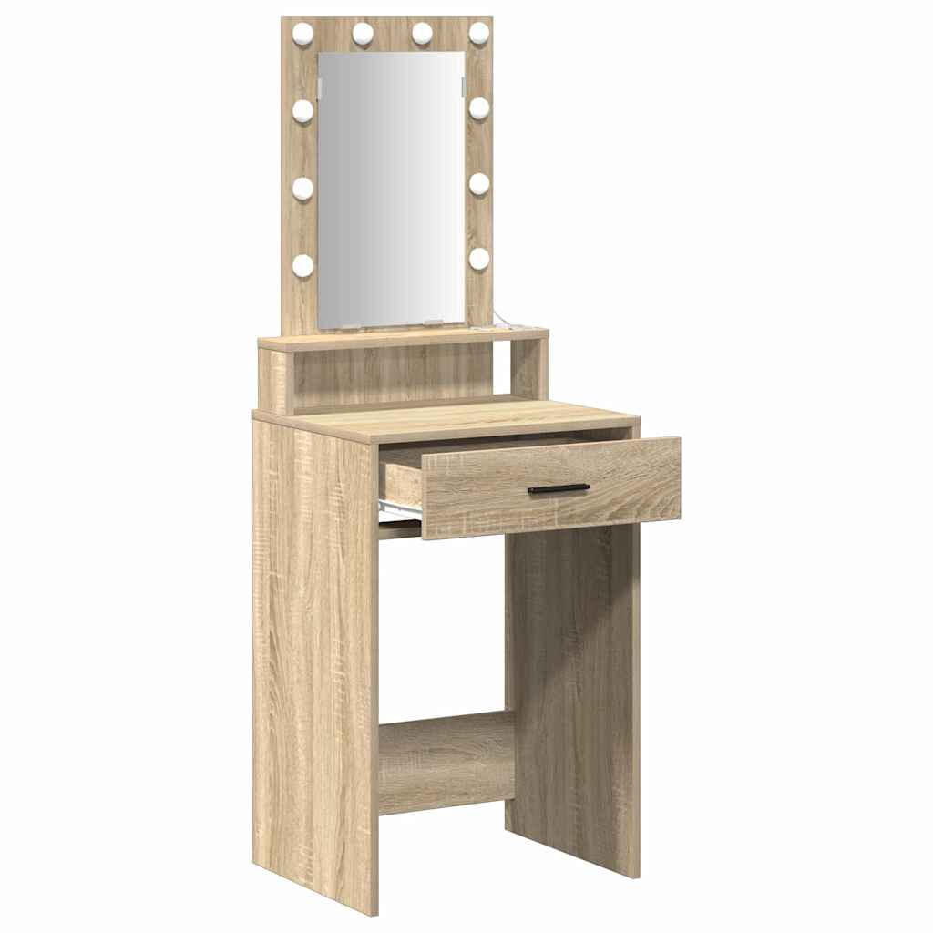 Table de Toilette Marron 50 x 41 x 140 cm Bois d'ingénierie - XIOS