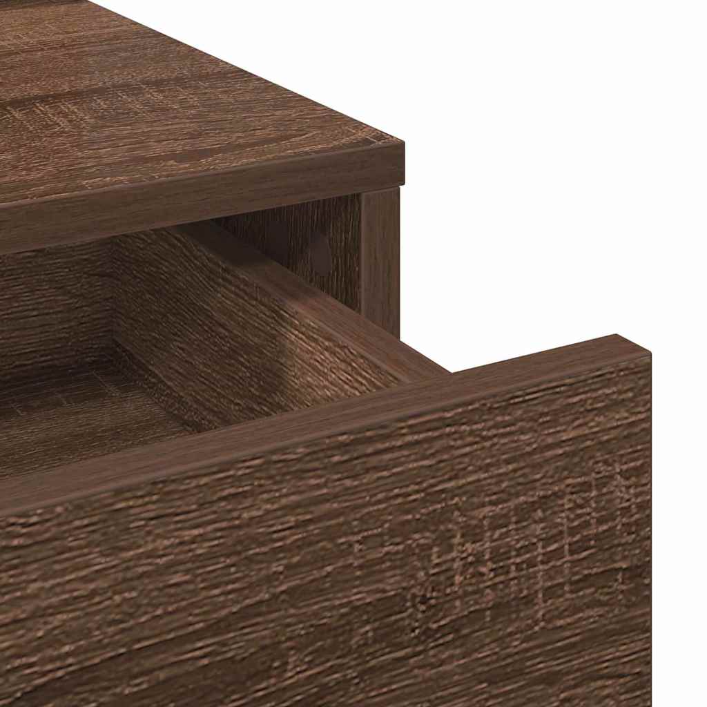 Table de Toilette Marron 50 x 41 x 140 cm Bois d'ingénierie - XIOS