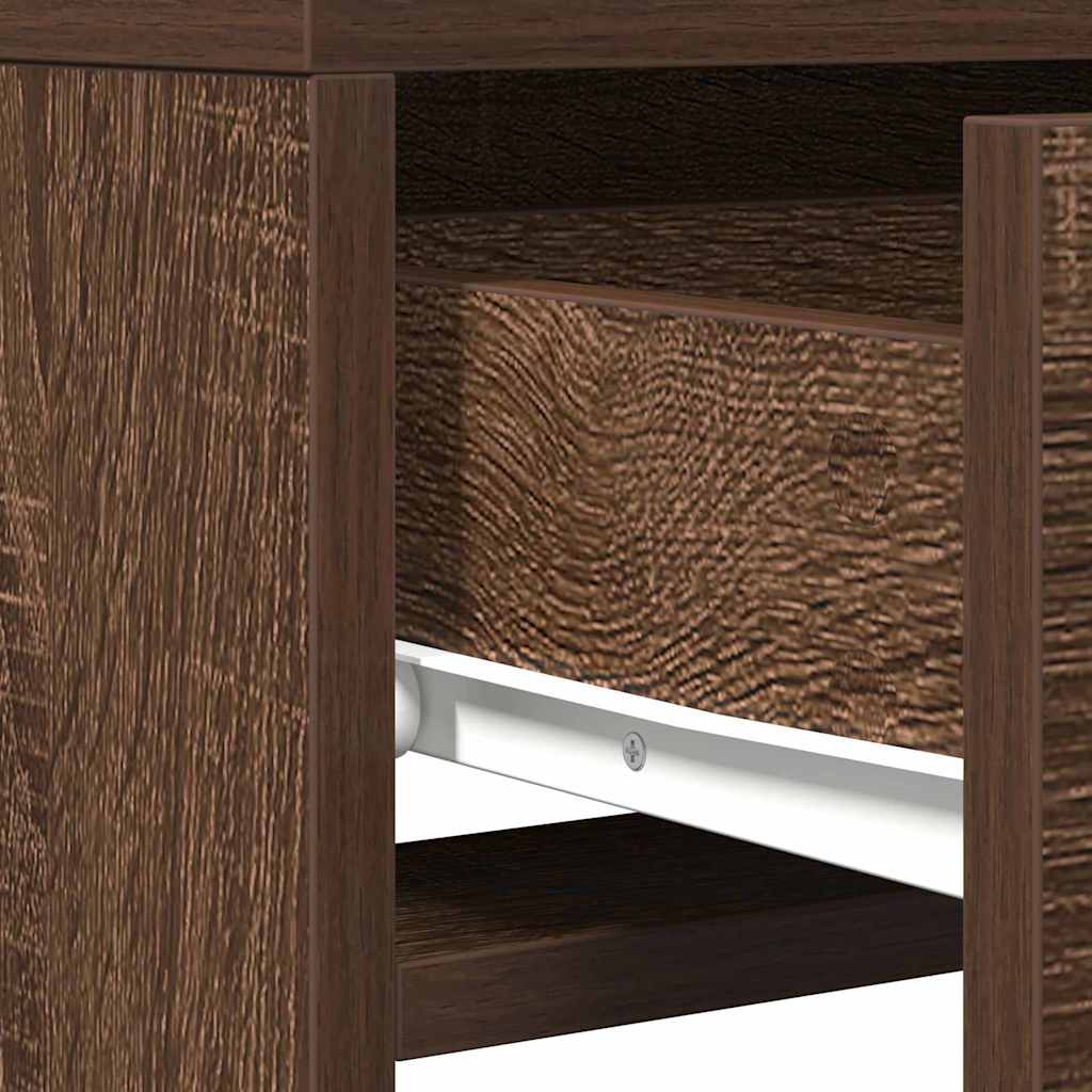 Table de Toilette Marron 50 x 41 x 140 cm Bois d'ingénierie - XIOS