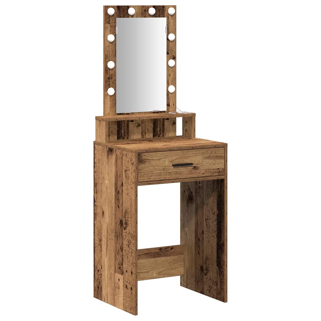 Table de Toilette Marron 50 x 41 x 140 cm Bois d'ingénierie - XIOS