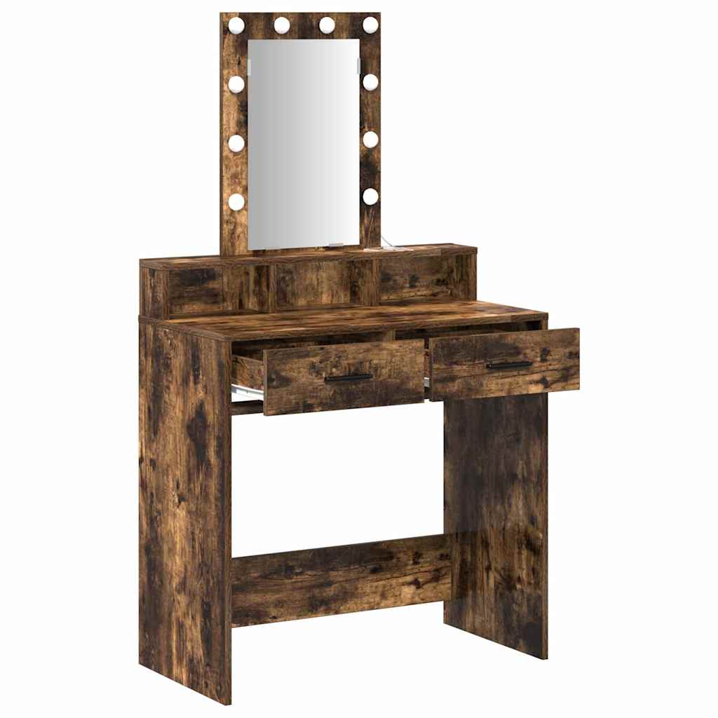Table de Toilette Marron 79 x 41 x 140 cm Bois d'ingénierie - XIOS