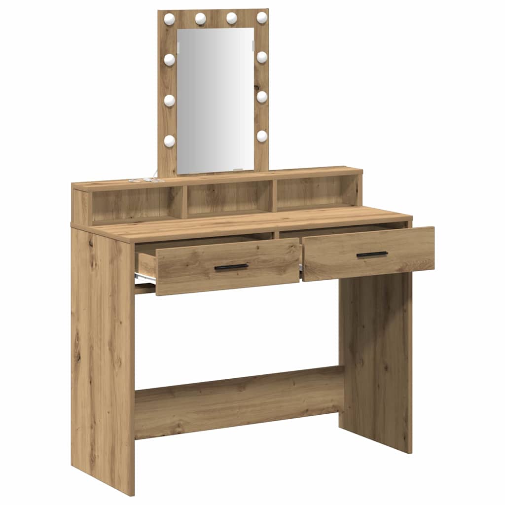 Table de Toilette Marron 100 x 41 x 140 cm Bois d'ingénierie - XIOS