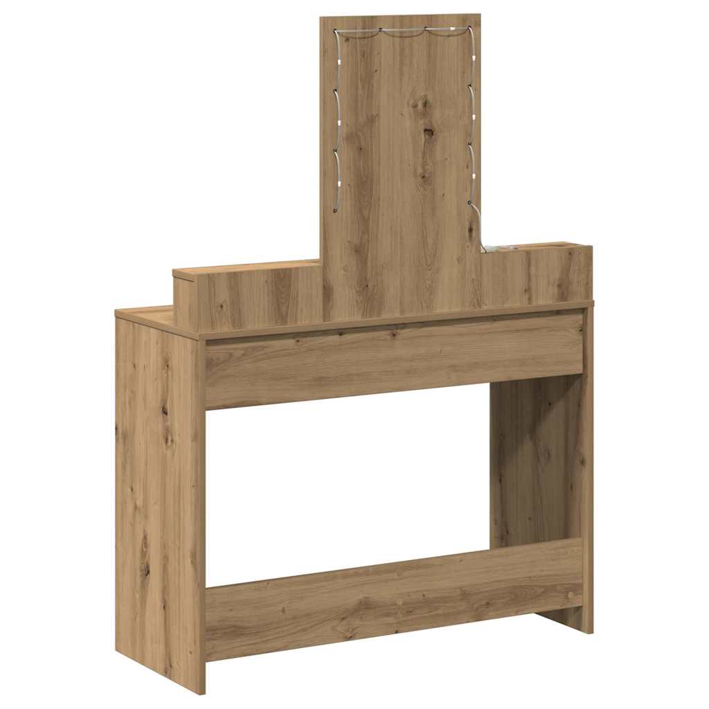 Table de Toilette Marron 100 x 41 x 140 cm Bois d'ingénierie - XIOS