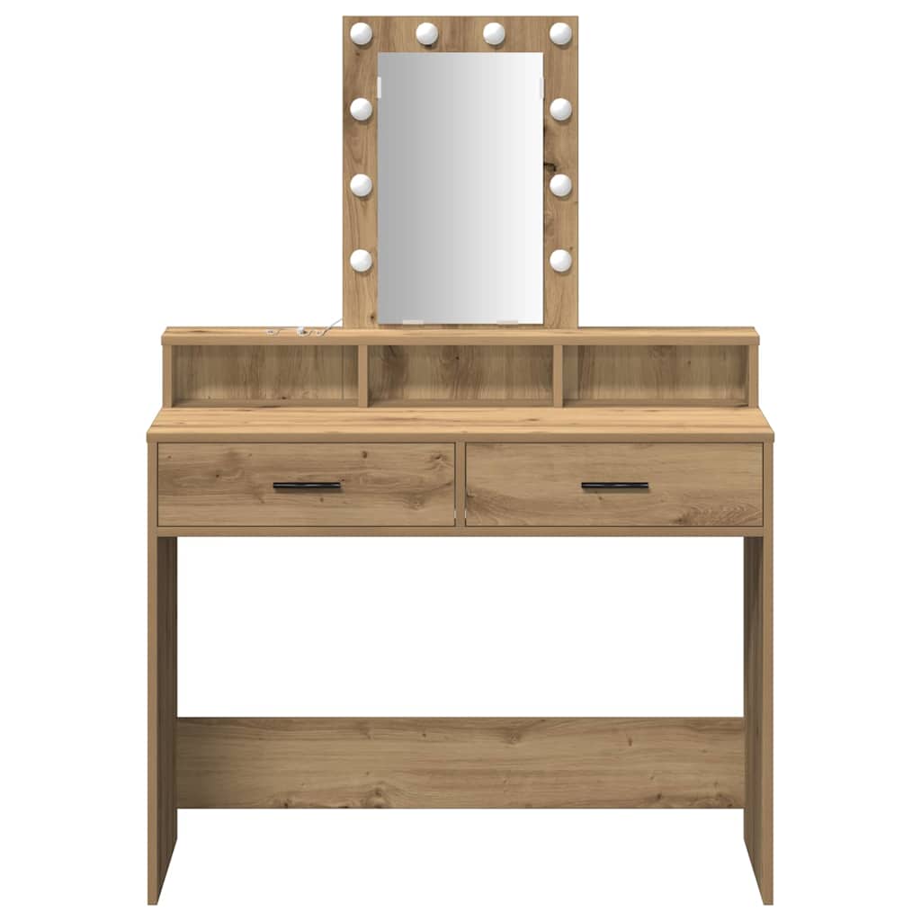 Table de Toilette Marron 100 x 41 x 140 cm Bois d'ingénierie - XIOS