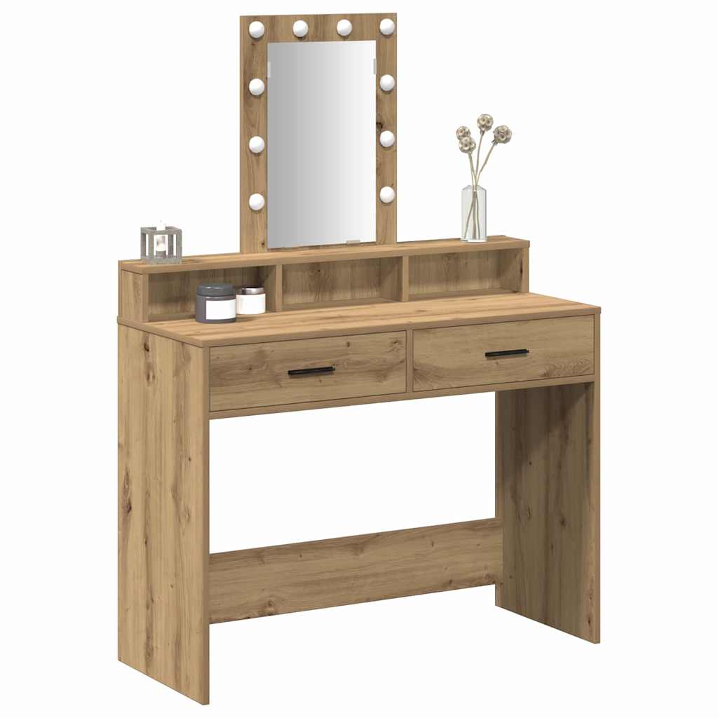Table de Toilette Marron 100 x 41 x 140 cm Bois d'ingénierie - XIOS