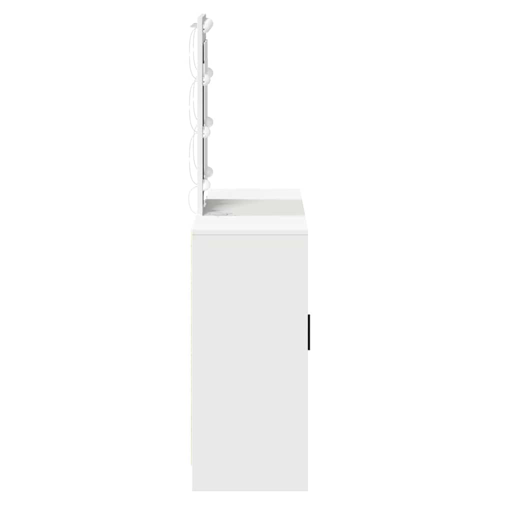 Table de Toilette Blanc 102 x 33 x 135 cm Bois d'ingénierie - XIOS