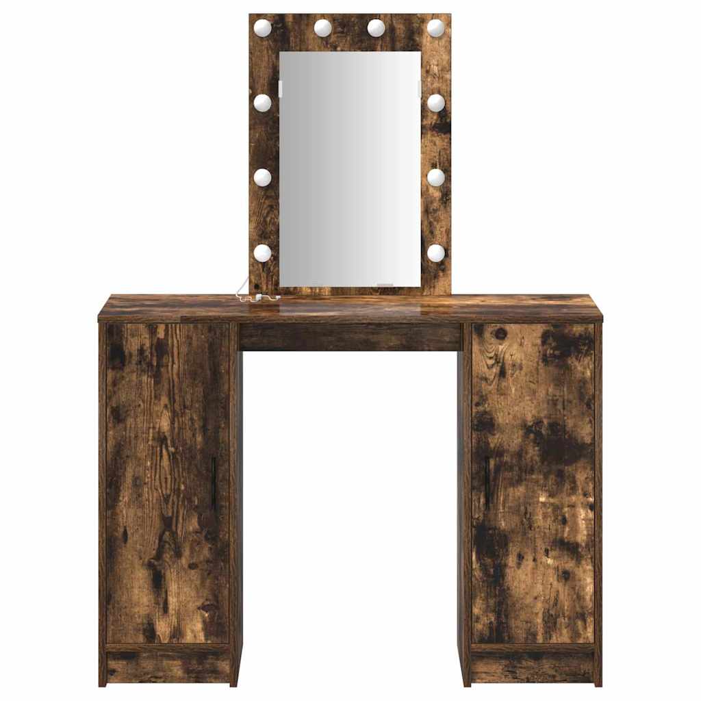 Table de Toilette Marron 102 x 33 x 135 cm Bois d'ingénierie - XIOS