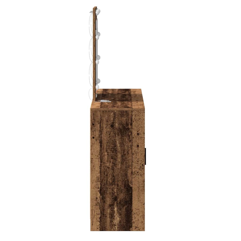 Table de Toilette Marron 102 x 33 x 135 cm Bois d'ingénierie - XIOS
