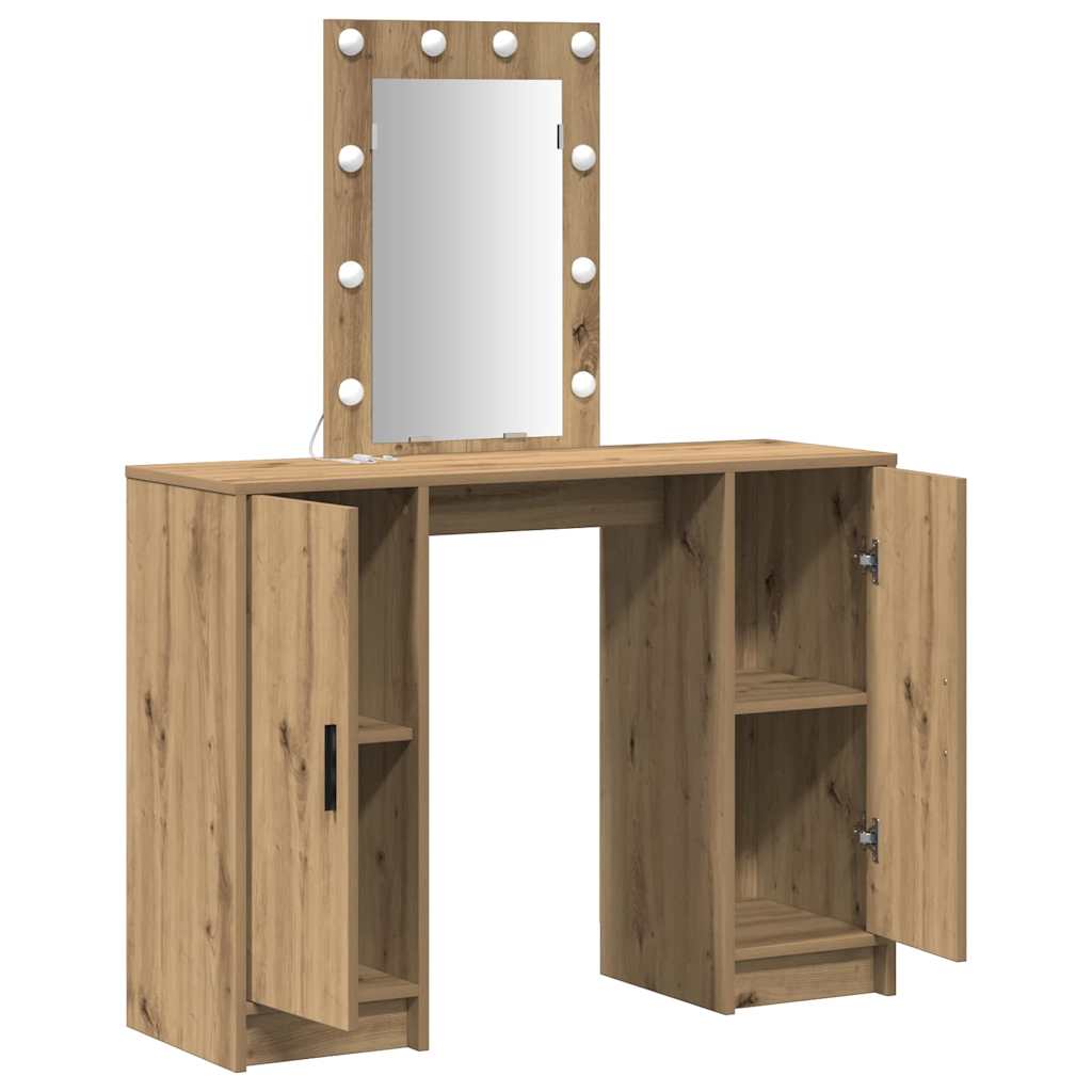 Table de Toilette Marron 102 x 33 x 135 cm Bois d'ingénierie - XIOS