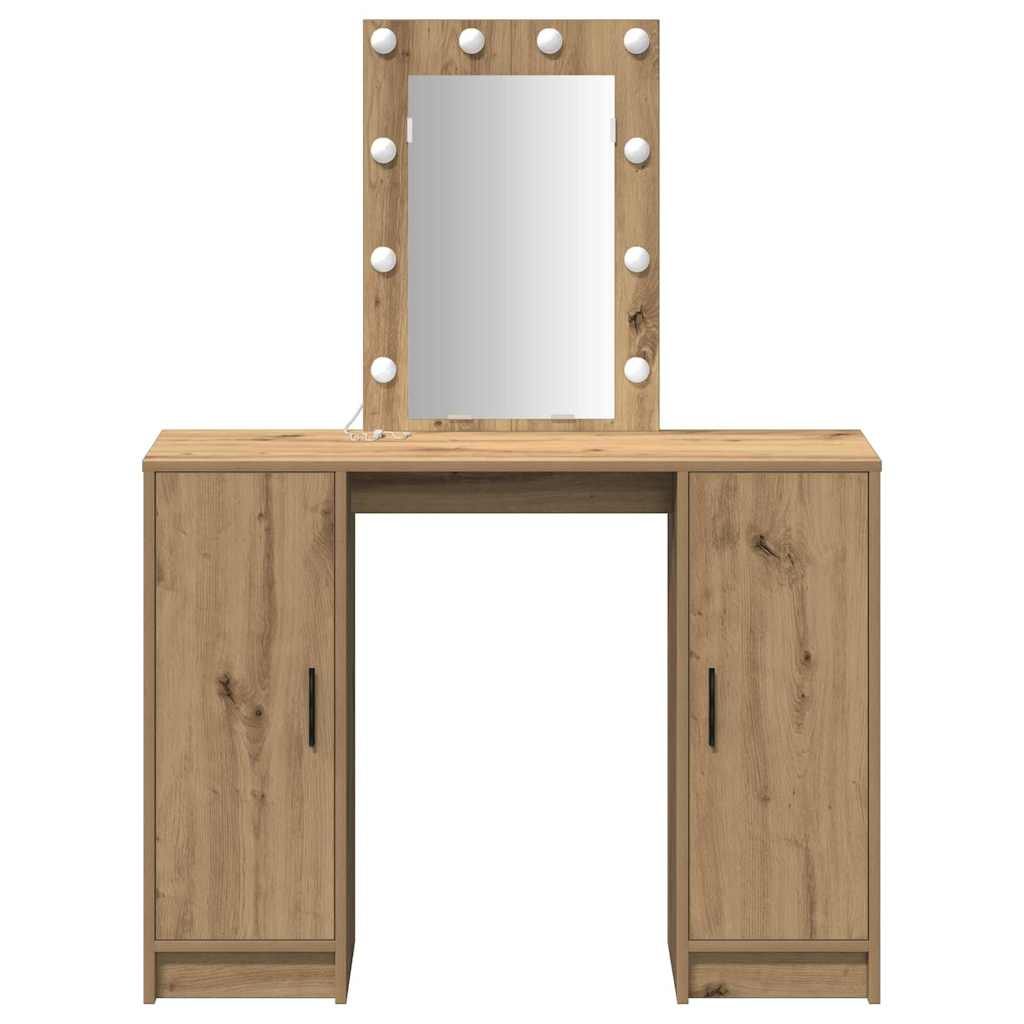 Table de Toilette Marron 102 x 33 x 135 cm Bois d'ingénierie - XIOS