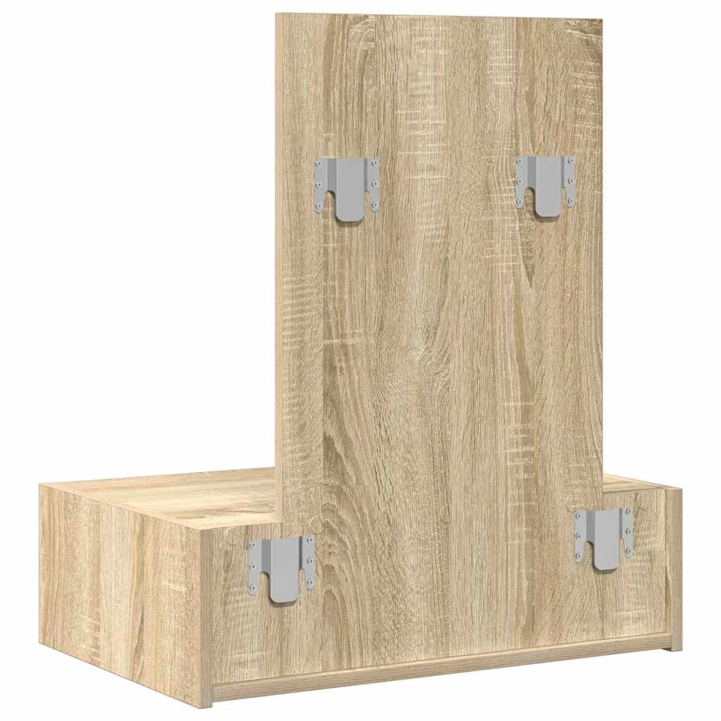 Table de Toilette Marron 60 x 40 x 70 cm Bois d'ingénierie - XIOS