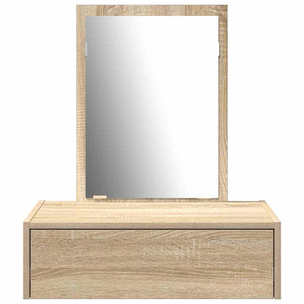 Table de Toilette Marron 60 x 40 x 70 cm Bois d'ingénierie - XIOS