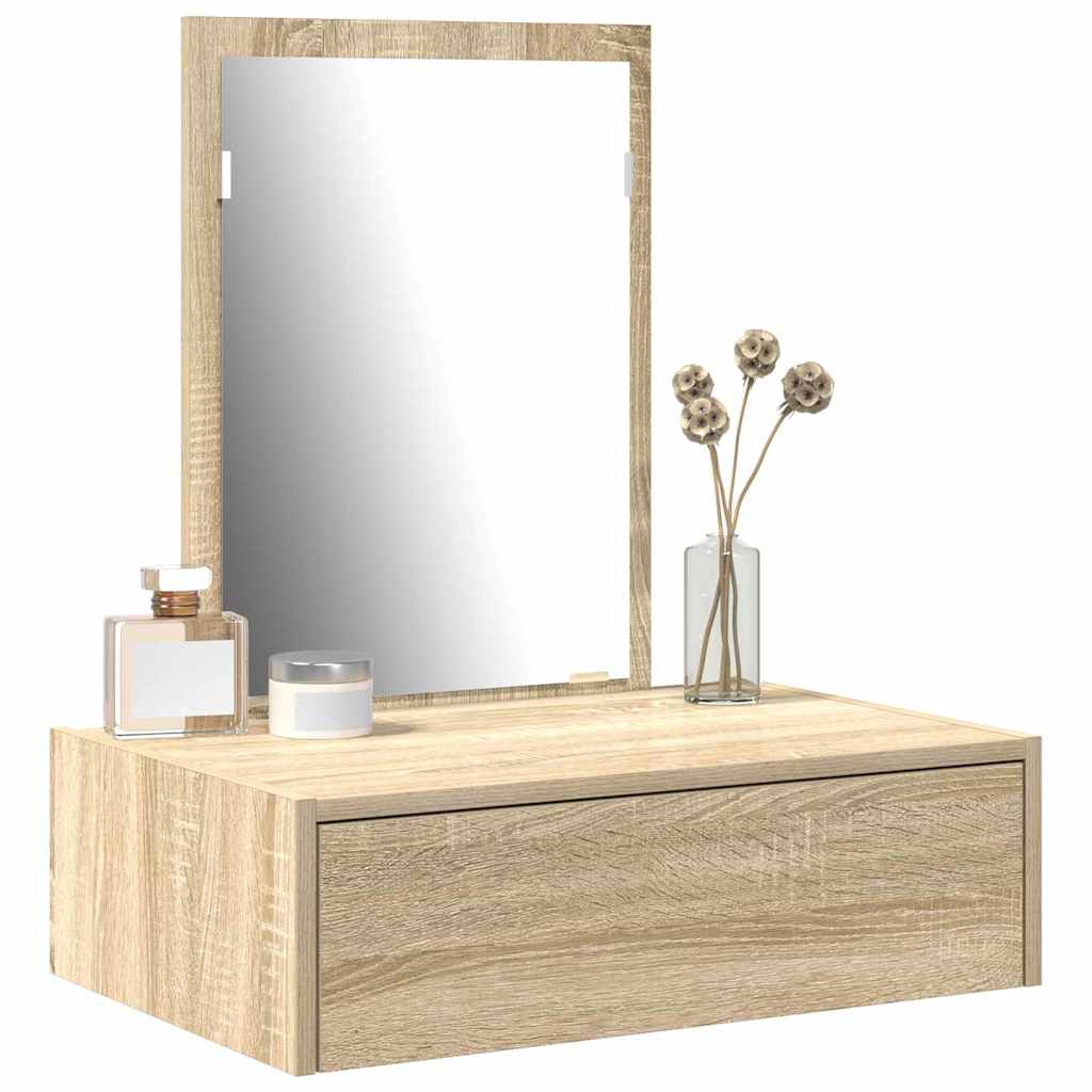Table de Toilette Marron 60 x 40 x 70 cm Bois d'ingénierie - XIOS