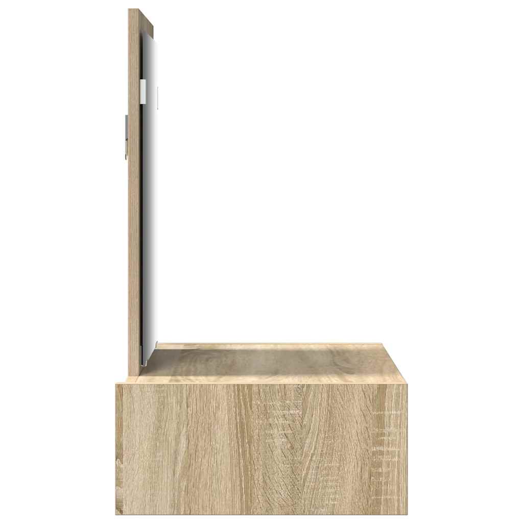 Table de Toilette Marron 60 x 40 x 70 cm Bois d'ingénierie - XIOS