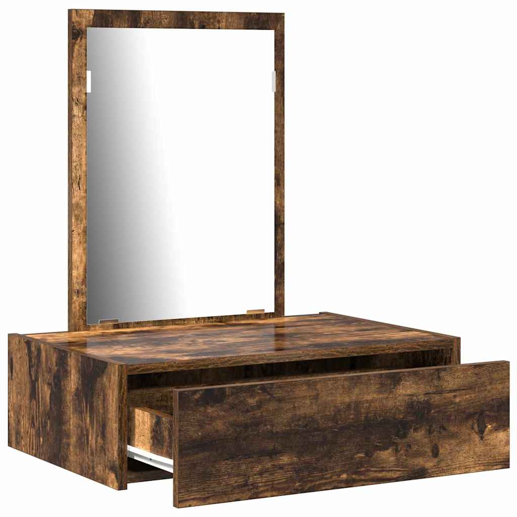 Table de Toilette Marron 60 x 40 x 70 cm Bois d'ingénierie - XIOS