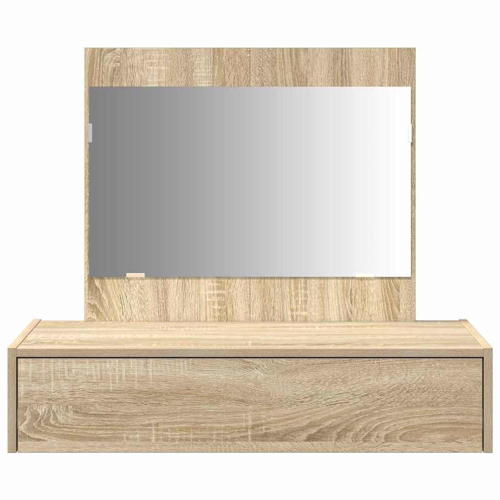 Table de Toilette Marron 83 x 40 x 70 cm Bois d'ingénierie