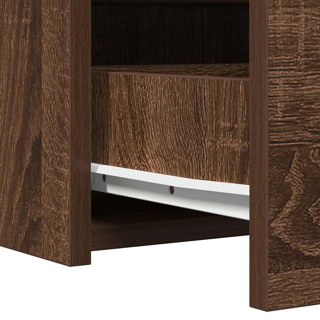 Table de Toilette Marron 83 x 40 x 70 cm Bois d'ingénierie - XIOS