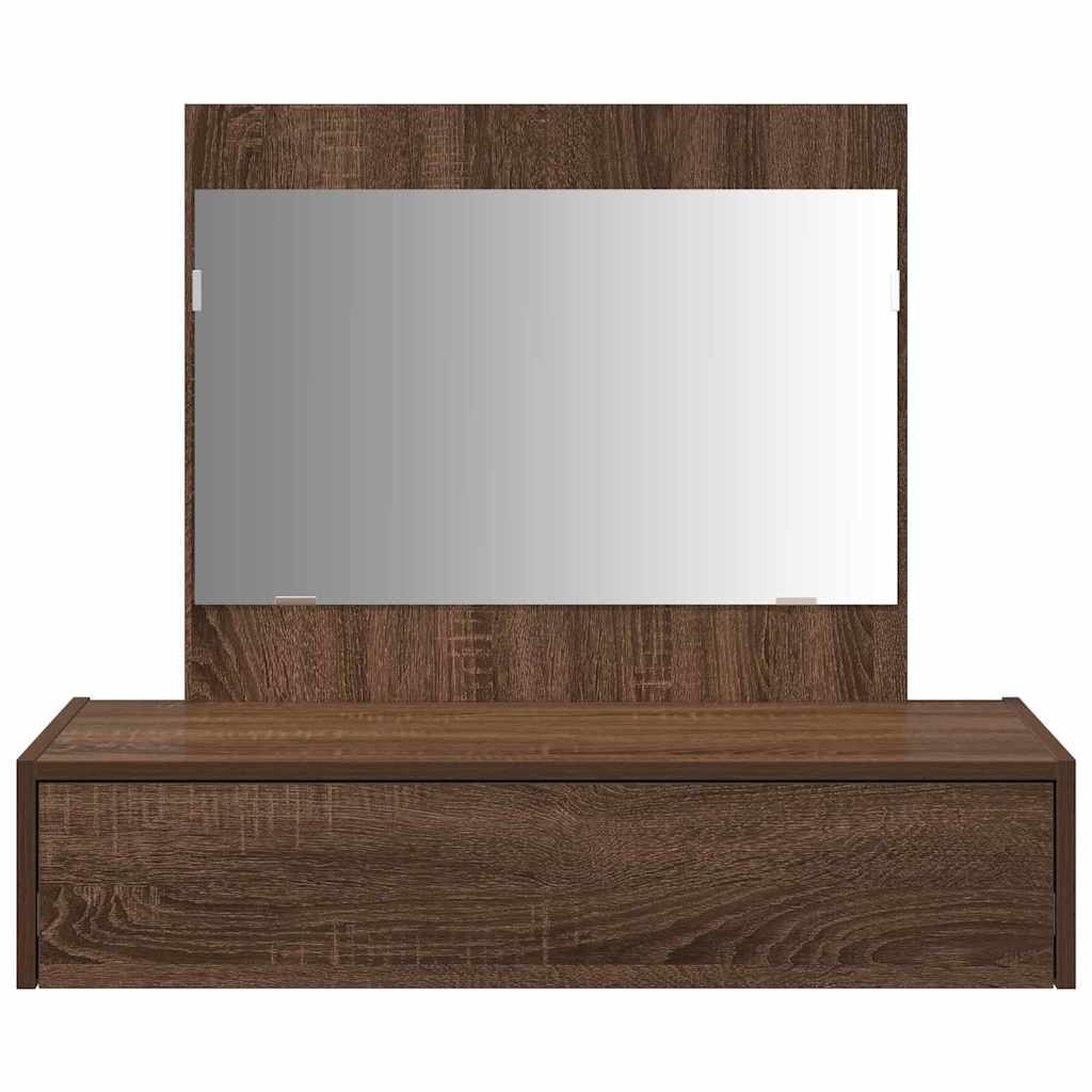 Table de Toilette Marron 83 x 40 x 70 cm Bois d'ingénierie - XIOS